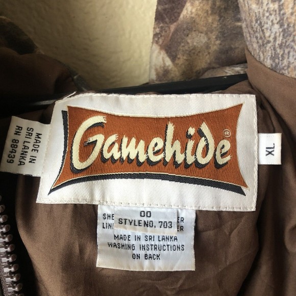 Gamehide 3-in-1 insulated Multi Pocket Hunting Jacket Hush Hide Mens Size XL GUC - Picture 6 of 9